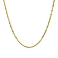 14K Geelgouden Collier met Venetiaanse Schakel - 50 cm Draaglengte, 4.3 mm Schakelbreedte