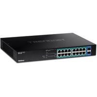 Trendnet TPE-TG182 netwerk-switch Zwart
