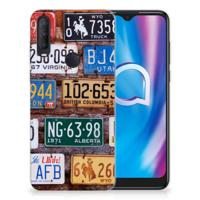 Alcatel 1S (2020) | Siliconen hoesje | met foto Kentekenplaten