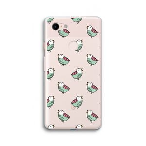 Vogeltjes: Google Pixel 3 XL Transparant Hoesje