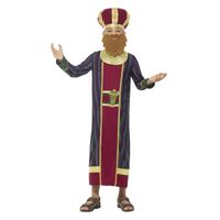 Koning Balthazar kerst kostuum voor jongens 145-158 (10-12 jaar)  - - thumbnail
