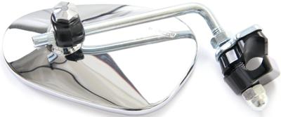 Busch + Müller Busch & müller achteruitkijkspiegel leg shield mirror left bo 912/2pl