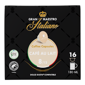 Gran Maestro Italiano - Cafe au Lait - 16 DG cups