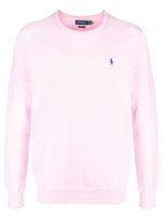 Polo Ralph Lauren pull à logo brodé - Rose