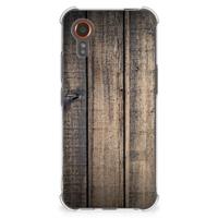 Samsung Galaxy Xcover 7 Stevig Telefoonhoesje Steigerhout