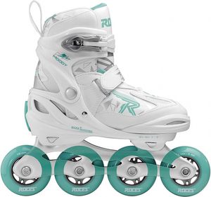 Roces Moody Tif inlineskates wit/mintgroen maat 36-40