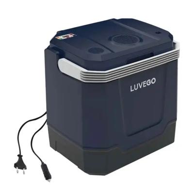 Luvego Elektrische Koelbox 32L - Frigobox 12 Volt 230v - Met Ingebouwde Bluetooth Speaker - Auto Coolbox