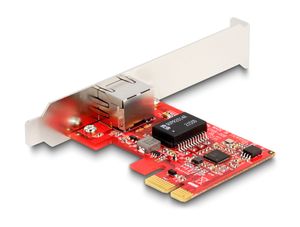 DeLOCK PCI Express x1 card naar 1 x RJ45 2,5 Gigabit LAN i225 NBASE-T - Low Profile netwerkadapter