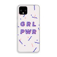 GRL PWR: Pixel 4 Transparant Hoesje