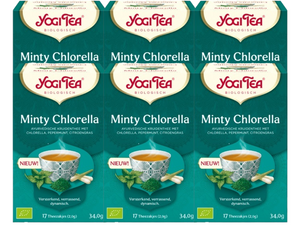 Yogi Tea Minty Chlorella Kruidenthee Voordeelverpakking