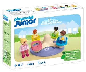 PLAYMOBIL Junior - Cijfercarrousel constructiespeelgoed 71701