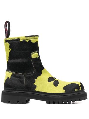 CamperLab bottines en daim - Jaune