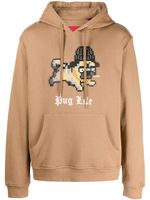 Mostly Heard Rarely Seen 8-Bit hoodie Pug Life - Marron - thumbnail