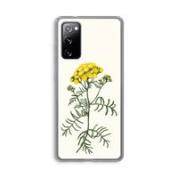 Tansy: Samsung Galaxy S20 FE / S20 FE 5G Transparant Hoesje Tansy: Samsung Galaxy S20 FE / S20 FE 5G Transparant Hoesje