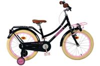 Volare excellent kinderfiets - meisjes - 18 inch - zwart - 95% afgemonteerd
