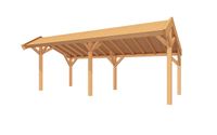 YARD Outdoor SUBLIME Kapschuur - 700x250 cm Douglashout- Kapschuurdak- - YARD Outdoor