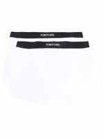 TOM FORD lot de deux boxers à taille à logo - Blanc - thumbnail