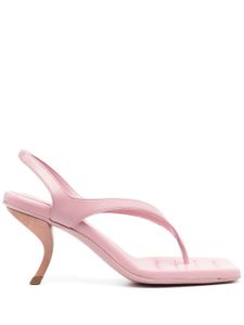 GIABORGHINI sandales Rosie en cuir - Rose