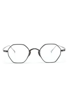 Kame Mannen lunettes de vue 152 à monture géométrique - Gris