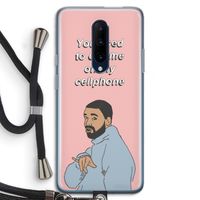 Hotline bling: OnePlus 7 Pro Transparant Hoesje met koord