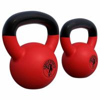 Voordeelset Kettlebells 12 en 16 kg Rubber Coating