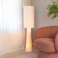 WOOOD Vloerlamp 'Loft' Bouclé, 130cm