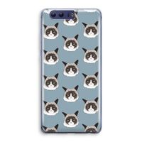 It's a Purrr Case: Honor 9 Transparant Hoesje