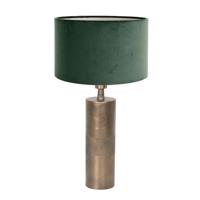 Steinhauer Chique schemerlampBassiste R met groene velours kap - 3423BR