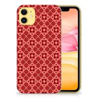 Apple iPhone 11 | TPU bumper | Batik Rood