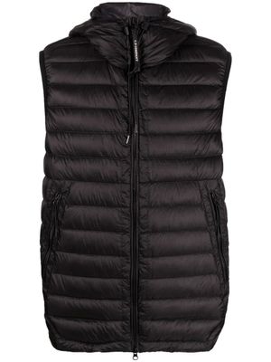 C.P. Company gilet matelassé à capuche - Noir