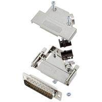 encitech D45PK-M-25-HDP44-W-K 6355-8057-03 D-sub male connectorset 45 ° Aantal polen: 44 Soldeerkelk 1 stuk(s) - thumbnail