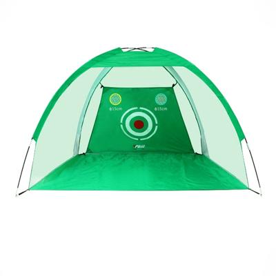 PGM Golf Training Aids indoor sport raken praktijk netto 2m met cut hengels gat (groen)