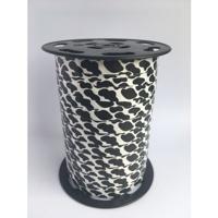 Krullint dierenprint 10mm x 225 meter Koe