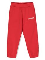 JACQUEMUS L'ENFANT pantalon de jogging à logo imprimé - Rouge