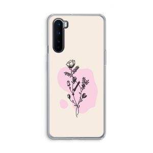 Roses are red: OnePlus Nord Transparant Hoesje