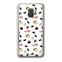 Sushi time: Samsung Galaxy A8 (2018) Transparant Hoesje