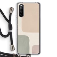 Geo #7: Sony Sony Xperia 10 III Transparant Hoesje met koord