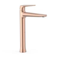 Wastafelmengkraan Tres Fuji 32.4 cm Mat Rose Gold