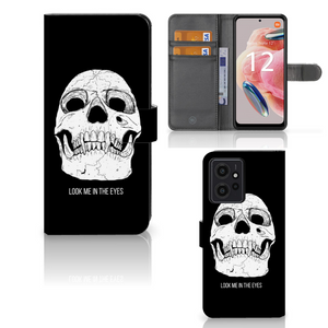 Telefoonhoesje met Naam Xiaomi Redmi Note 12 4G Skull Eyes