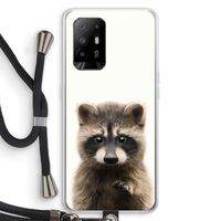 Rocco: Oppo A94 5G Transparant Hoesje met koord
