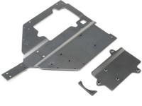 Losi - Chassis and Motor Cover Plate: Super Baja Rey (LOS251061)