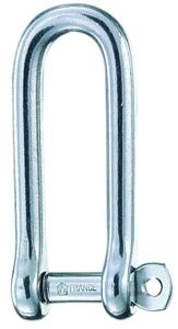 Wichard D-sluiting Lang Gevangen Pin Rvs 10 Mm Default