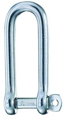 Wichard D-sluiting Lang Gevangen Pin Rvs 10 Mm Default