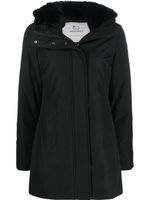 Woolrich parka à patch logo - Noir - thumbnail