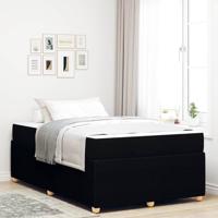 Bedframe Anders Zwart 120 x 200 cm Stof