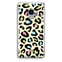 Leopard pattern: Samsung Galaxy S9 Transparant Hoesje