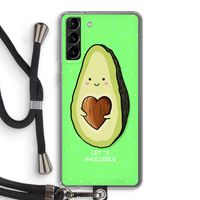 Avocuddle: Samsung Galaxy S21 Plus Transparant Hoesje met koord