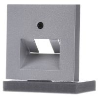 GIRA 027026 veiligheidsplaatje voor stopcontacten Aluminium - thumbnail