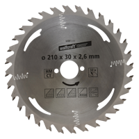 Wolfcraft Handcirkelzaagblad | HM | 32 Zähne | Ø210mm | 1 stuk - 6481000