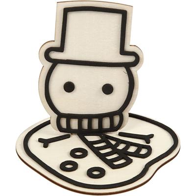 Creativ Company Figuur om te decoreren, h: 11,5 cm, 1 stuk